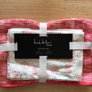 Nicole Miller Placemat and Napkin Set